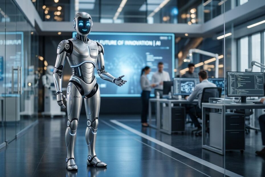 humanoid robot illustration